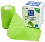 Бинт медицинский эластичный фиксирующий, р. 5смх4.5м EM-Fix Krep ЕМ-Фикс креп когезивный зеленый