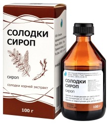 Солодки сироп 100 г 1 шт.