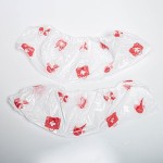 Бахилы полиэтиленовые, Март 2.2 г 1 шт 30 мкм детские стандарт пара белые с рисунком в индивид. упак.