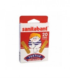 Лейкопластырь Sanitabant текстил 10 шт.