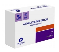 Атомоксетин Канон капс. 40 мг 7 шт.