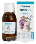 Биотин + гиалуроновая кислота + витамин C Эколаб, жидкость для приема внутрь 100 мл БАД к пище