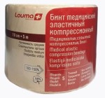 Бинт медицинский эластичный компрессионный, Lauma (Лаума) р. 10смх5м модель 5 средней растяжимости