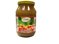 Сок Green World персиковый 1 л стекл. банка