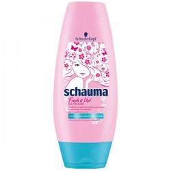 Бальзам-ополаскиватель для волос Schauma Фреш ит Ап! свежесть у корней и уход за кончиками для волос жирных у корней и сухих на кончиках 200 мл