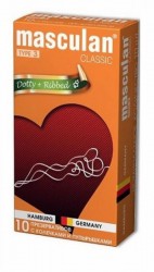 Презервативы Маскулан с колечками и пупырышками 10 шт.