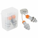 Беруши силиконовые, Jeta Safety (Джета Сафети) 1 шт JEM31 Sonido Max многоразовые со шнурком в контейнере SNR 33 дБ пара