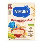 Каша безмолочная, Nestle (Нестле) 200 г мультизлаковая 4 злака с 6 мес
