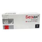 Безак, таблетки 2 мг 50 шт