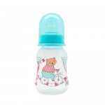 Бутылочка для кормления, Lubby (Лабби) 125 мл арт. 16402 Джаст с молочной соской от 0 мес