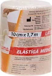 Бинт медицинский эластичный компрессионный Lauma высокой растяжимости р. 10смх1.7м