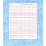 Бумага, р. 112ммх90мм  (CTG) Dixion/Edan/Cadence 6100-6200 719930 для фетальных мониторов с сеткой z-сложенная в пачки 150 листов