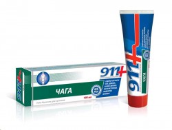 Гель-бальзам для суставов 911 Ваша служба спасения Чага 100 мл