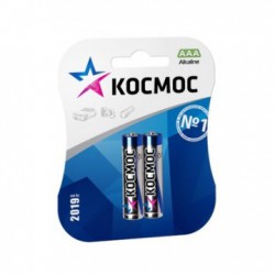 Батарейки 2 шт. Космос LR03 (AAA)