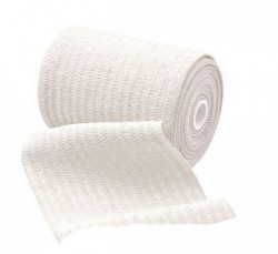 Бинт эластичный компрессионный Интекс высокой растяжимости с застежкой р. 1мх8см