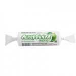 Аскорбин Ка форте, таблетки жевательные 10 шт яблоко