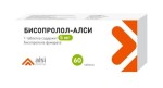 Бисопролол-АЛСИ, таблетки 5 мг 60 шт