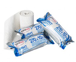 Бинт гипсовый р. 2.7мх10см