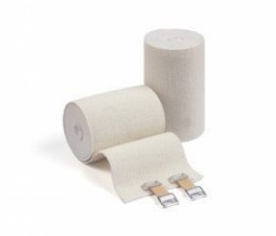 Бинт эластичный компрессионный Интекс средней растяжимости с застежкой р. 5мх8см