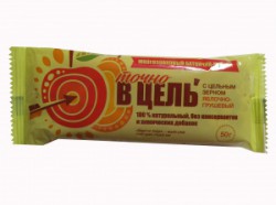 Батончик-мюсли Точно в цель яблоко груша 50 г
