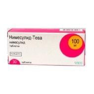 Нимесулид-Тева табл. 100 мг 20 шт.